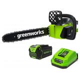 Greenworks 40V 16' Brushless Cordless Chainsaw (Gr
