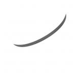 Car Tail ABS Spoiler Carbon Fiber Pattern Trunk Wi