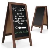 V-Opitos Large A-Frame Chalkboard Sign, 40' x 20'