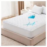 Bedsure Waterproof Mattress Pad Full Size, Quilted