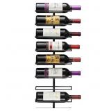 Sorbus Wall Mount Wine Rack (Holds 9 Bottles) - Wi