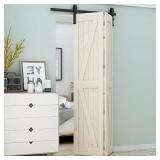 LTIYITL 3.3FT Bi-Folding Sliding Barn Door Hardwar