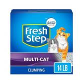 Fresh Step Clumping Cat Litter with Febreze, 14 lb