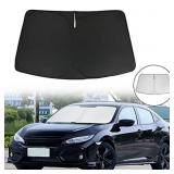 ROCCS Flexible Windshield Sun Shade for Honda Civi