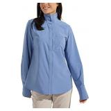Coolibar UPF 50+ Womens Amara Smart Shirt - Sun Pr