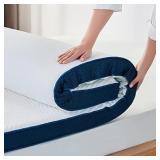 LINSY LIVING Queen Mattress Topper, 3 Inches Dual