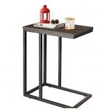 WLIVE Side Table, C Shaped End Table for Couch, So