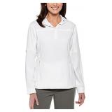 Coolibar UPF 50+ Women's Sea Spray Henley - Sun Pr