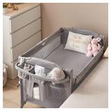 Beka Baby 4 in 1 Bedside Sleeper, Baby Crib 4 Func