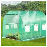 KANAGAWA 10'x7'x 7' Walk-in Tunnel Greenhouse with