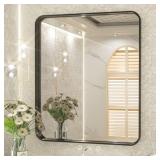 TETOTE Black Framed Mirrors for Bathroom, 30x36 In