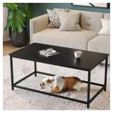 **READ DESC** SAYGOER Black Coffee Table Simple Mo