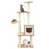 Made4Pets Cat Tree for Indoor Cats Modern Cat Towe