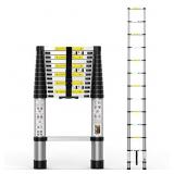 Telescoping Extension Ladder 12.5FT, Aluminum Tele