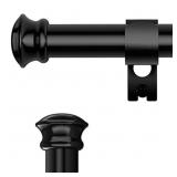 5/8 Inch Diameter Window Curtain Rods with Bracket