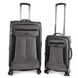 Perry Ellis Luggage Viceroy 2 Piece Set Expandable