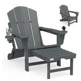 Mdeam Folding Adirondack Chair Fire Pit Chair Adir