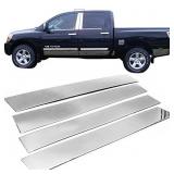 Overun Polished Stainless Steel Center Door Pillar