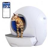 ELS PET Self Cleaning Cat Litter Box, No Scooping
