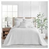 Levtex Home - Mills Waffle - King Bedspread Set -