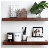 Homeforia Rustic Farmhouse Floating Shelves, Bathr