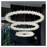Ugly egg 3-Ring Crystal Chandelier,K9 Crystal Chan