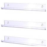 Sooyee 3 Pack 15 Inch Acrylic Invisible Kids Float