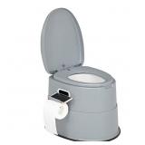 VINGLI Portable Toilet | Indoor Outdoor Commode w/