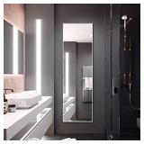 LVSOMT Full Length Mirror, 47'x14' Wall Mounted Mi