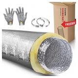Cuchiilo 4 Inch Insulated Flexible Duct,HVAC Insul
