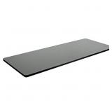VIVO Black 60 x 24 inch Universal Solid One-Piece