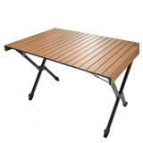 TIMBER RIDGE Folding Camping Table Adjustable Heig