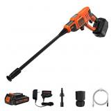 BLACK+DECKER 20V MAX Pressure Washer, 350 PSI (BCP