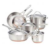 Anolon Nouvelle Stainless Steel Cookware Pots and