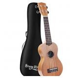 Strong Wind Soprano Ukulele for Beginners,Mahogany