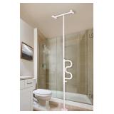 Stander Security Pole and Curve Grab Bar, Elderly