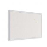 U Brands Farmhouse Linen Bulletin Board, 30 x 20 I