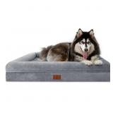 Yiruka XL Dog Bed, Orthopedic Washable Dog Bed wit