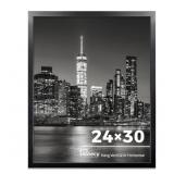 Annecy 24x30 Picture Frame Black(1 Pack), 24 x 30