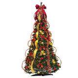Prextex Premium 6 ft Pre-Decorated Christmas Preli