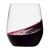 Munfix 48 Pack Plastic Stemless Wine Glasses Dispo