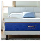 Molblly Queen Mattress, 10 Inch Cooling-Gel Memory