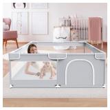 Fshibila Baby Playpen Baby Play Pen 50 x 50 inch,