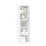 Furinno Luder Bookcase / Book / Storage , 5-Tier,