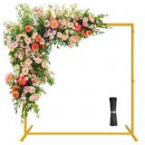 Wedding Arch Stand Square Arch Backdrop Stand 6.6f