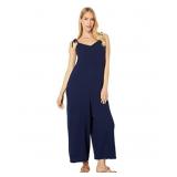 Bobi Los Angeles Beach Gauze Tie Shoulder Jumpsuit