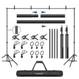 FUDESY Backdrop Stand 7x10Ft Adjustable Photograph