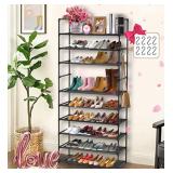 AOSION 10 Tier Shoe Rack,Shoe Rack for Closet,30-5