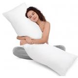 Utopia Bedding Full Body Pillow for Adults (White,