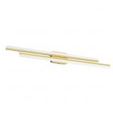 Ralbay 48' Gold Vanity Lights 48W Frosted Aluminum